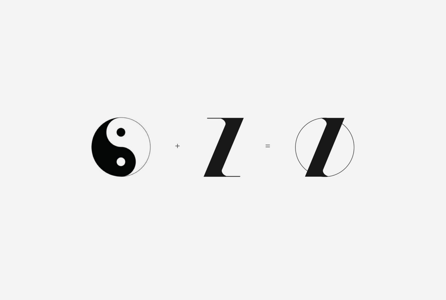 自在 Zuzai Logo 設計/品牌規劃/視覺設計/平面設計，結合太極符號