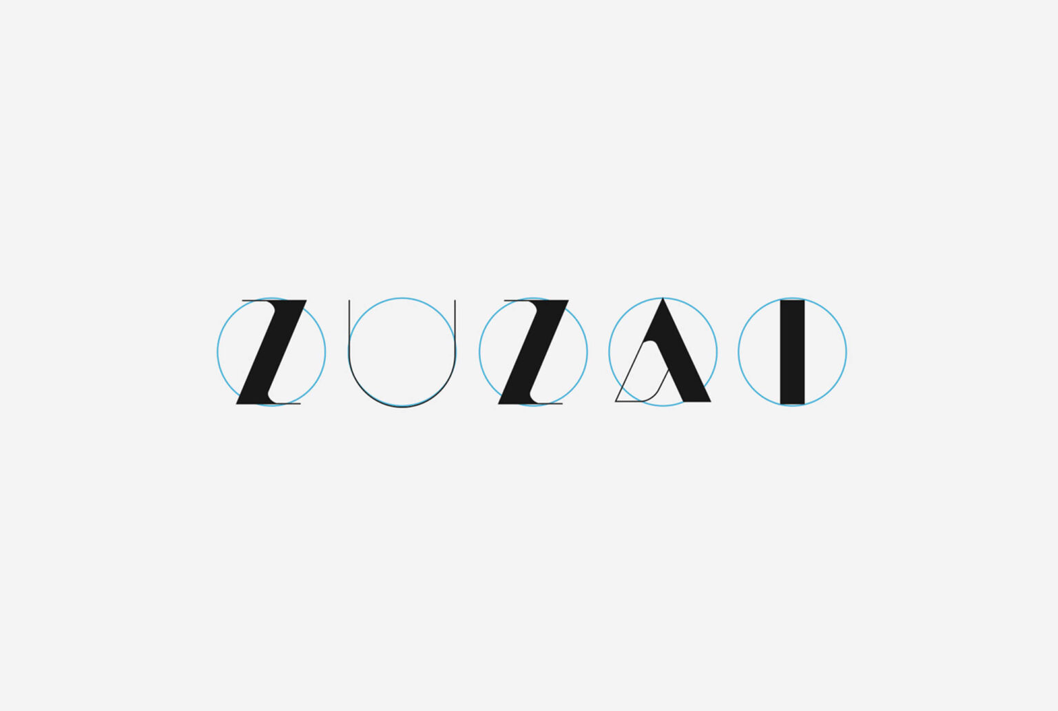 自在 Zuzai Logo 設計/品牌規劃/視覺設計/平面設計，結合太極符號