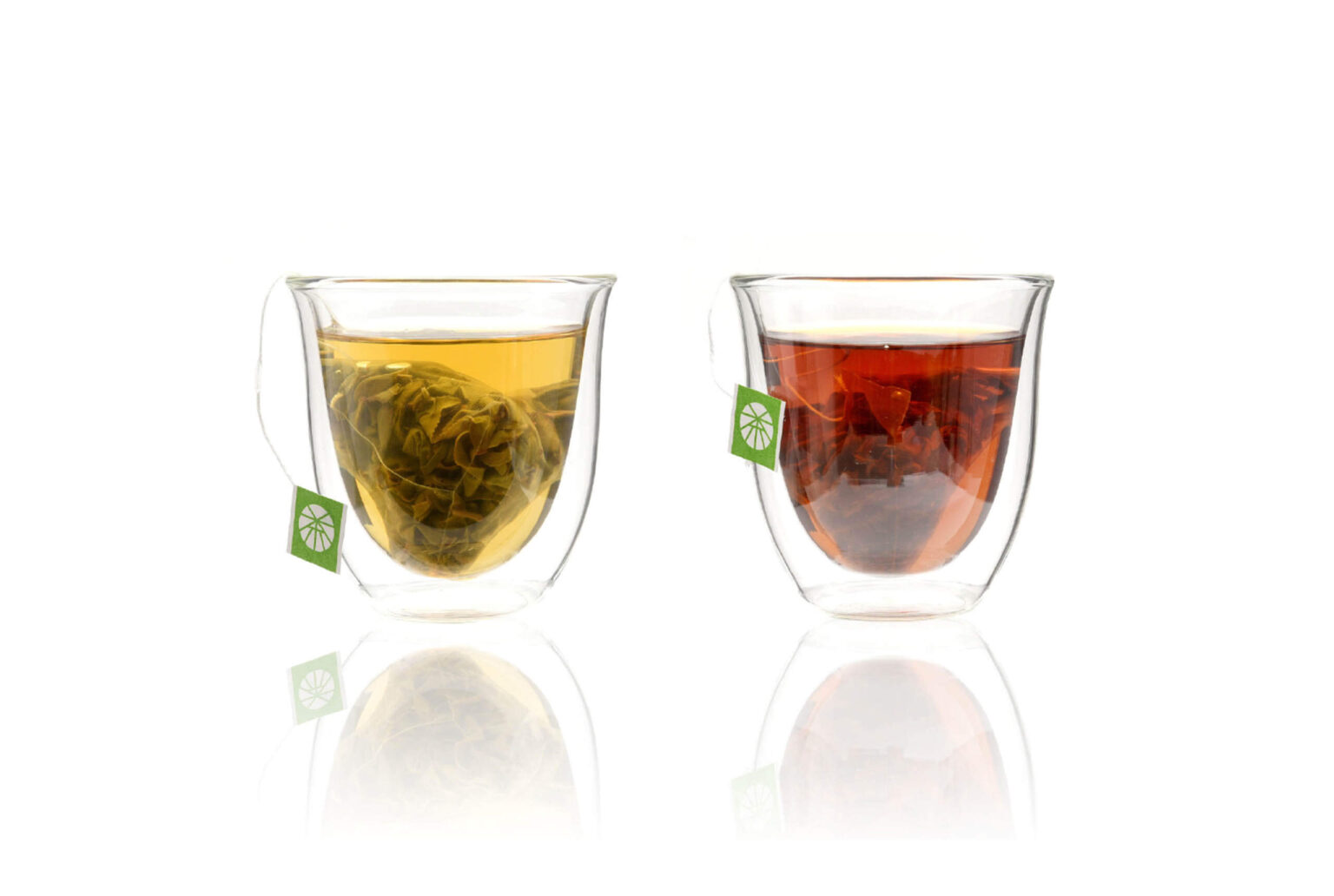 花蓮茶品牌舞間茶心品牌識別，使用茶葉的型、色作為包裝設計/平面設計，茶包飲