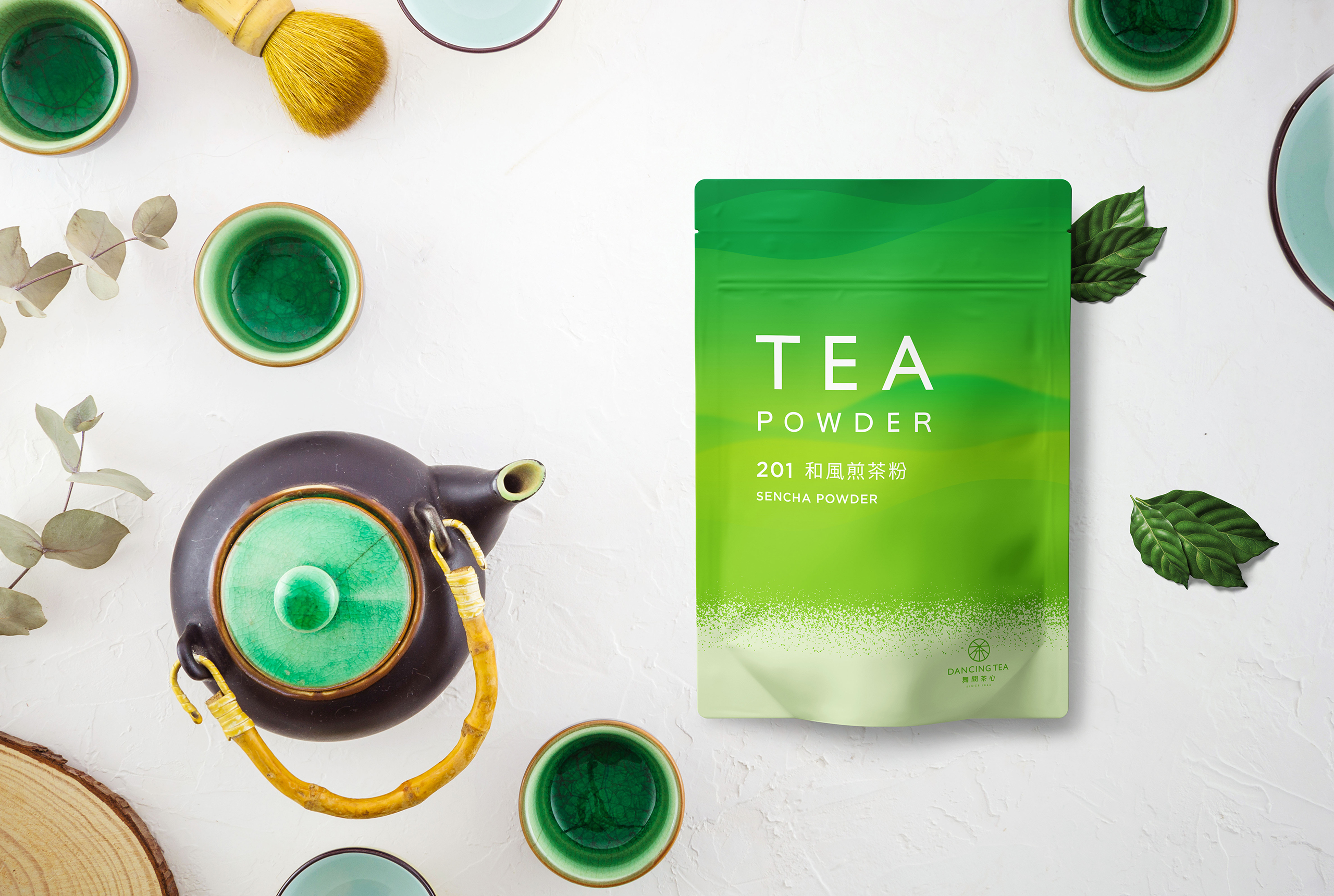 品牌設計/包裝設計/茶葉包裝/舞間茶心/茶粉/Brand design/Packaging design/Tea packaging/Dancing tea/Tea powder
