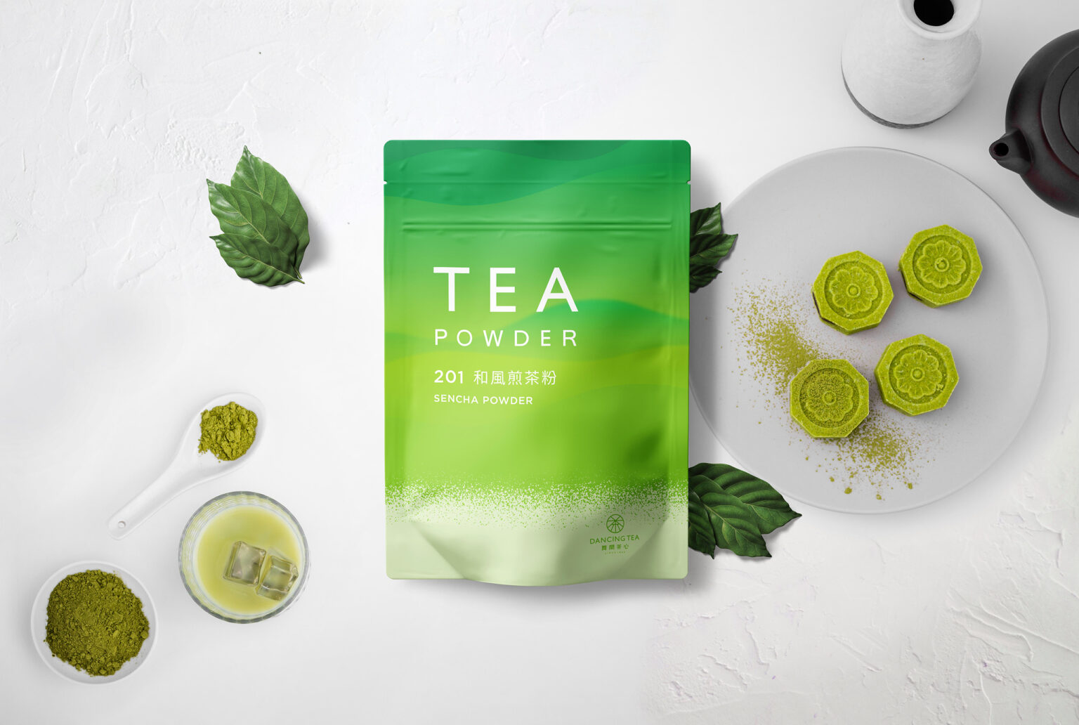品牌設計/包裝設計/茶葉包裝/舞間茶心/茶粉/Brand design/Packaging design/Tea packaging/Dancing tea/Tea powder