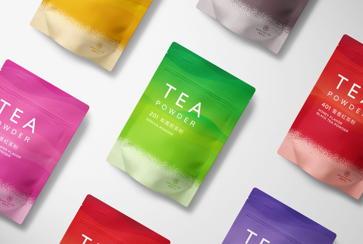 品牌設計/包裝設計/茶葉包裝/舞間茶心/茶粉/Brand design/Packaging design/Tea packaging/Dancing tea/Tea powder
