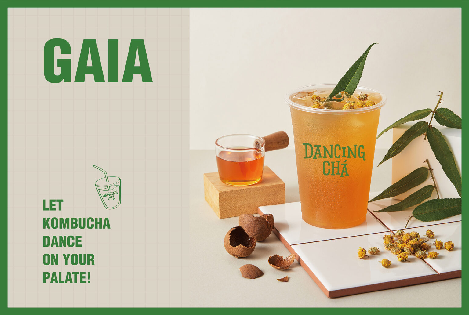 品牌設計/品牌視覺規劃/康普茶/大地之母/舞間茶心/四四南村/Brand Design/Kombucha/GAIA/Dancing tea/Xinyi Assembly Hall
