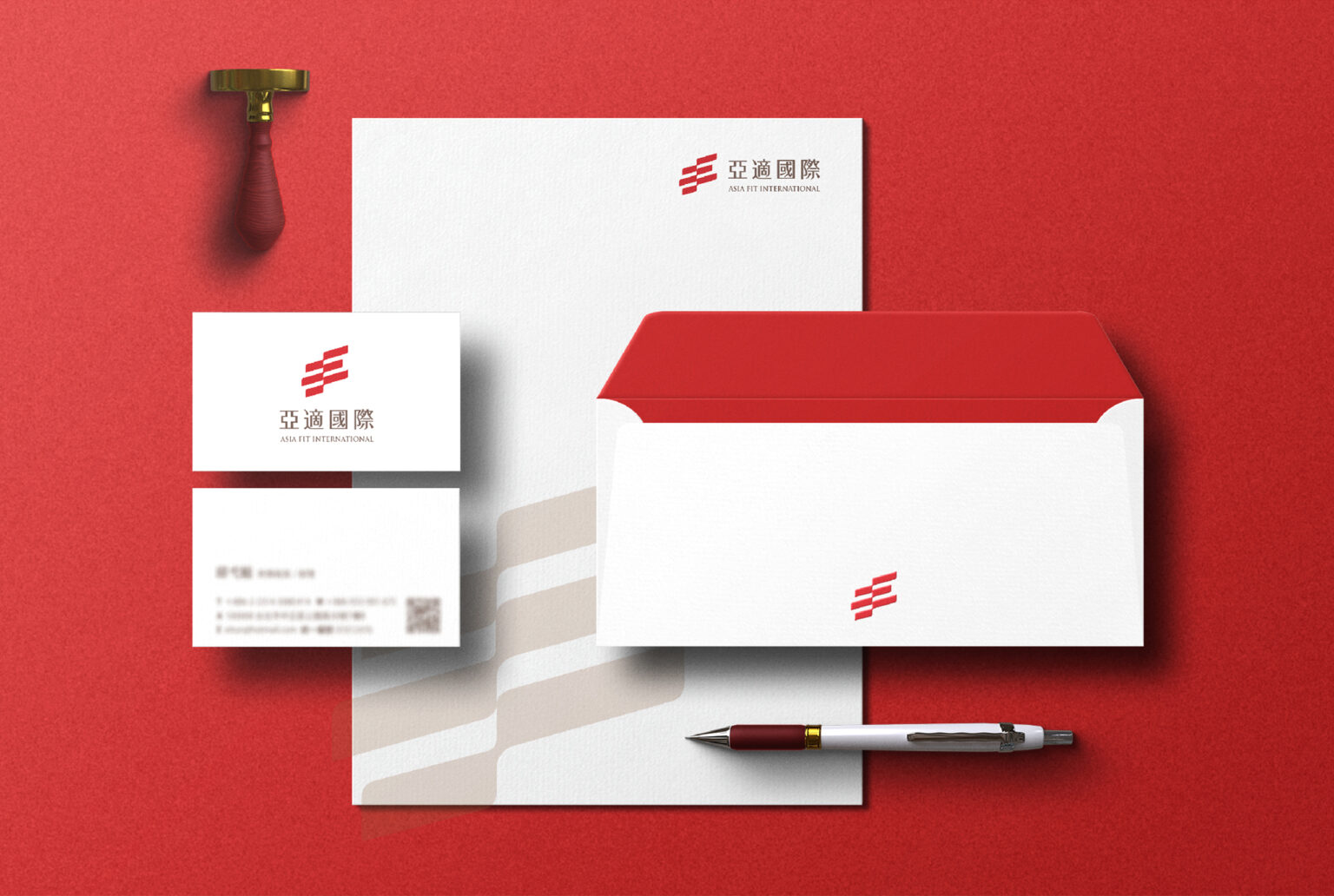 亞適國際/紡織產業/紡織領導品牌/品牌規劃/品牌設計/Asia Fit International/Fits Your Needs/brand design