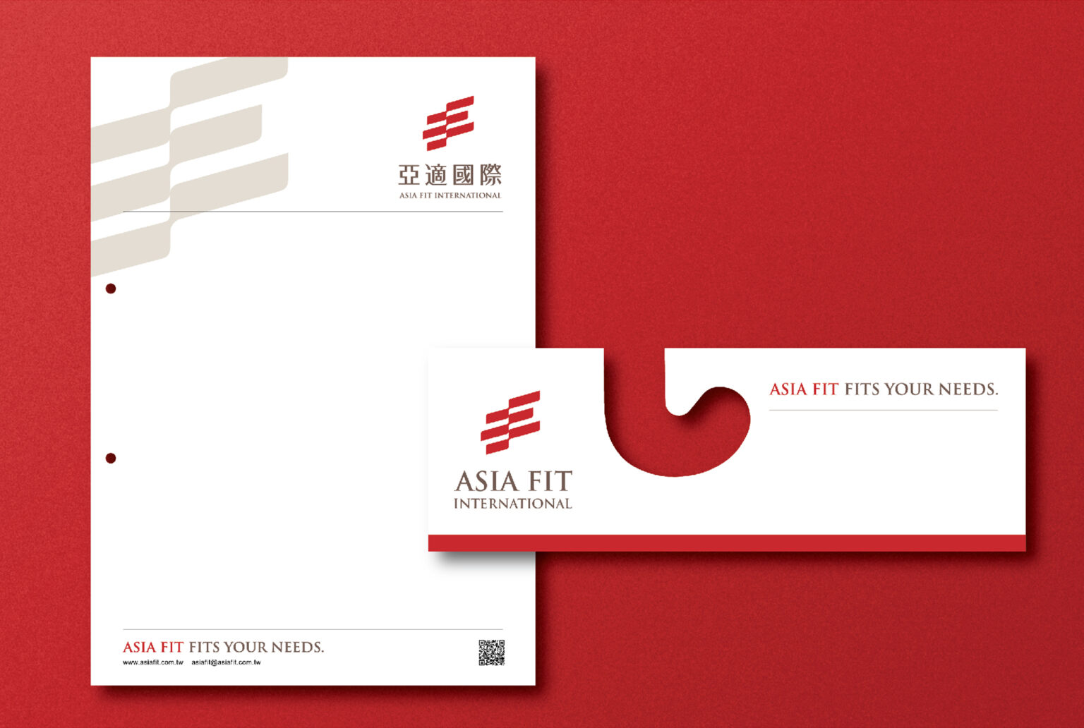 亞適國際/紡織產業/紡織領導品牌/品牌規劃/品牌設計/Asia Fit International/Fits Your Needs/brand design